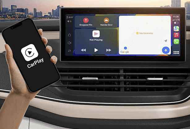 Tata Altroz with Wireless Android Auto and Apple CarPlay Connectivity