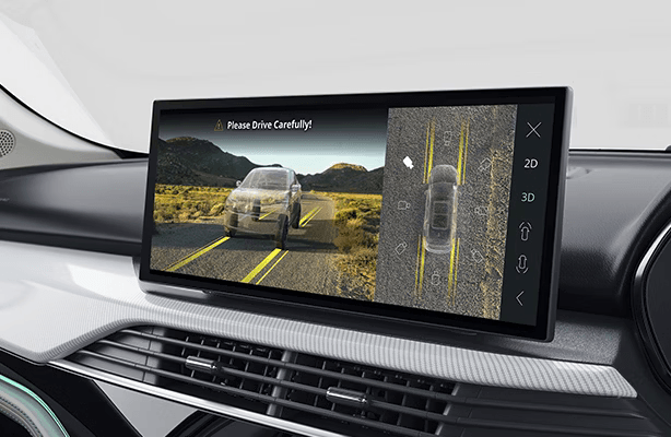 540° Surround View in Tata Harrier EV