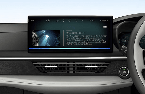 Tata Nexon EV Alexa Voice Assist - Smart Connectivity