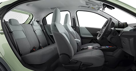 Tata Tiago EV Premium Melange Fabric Seats