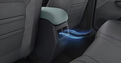 Rear AC Vents in Tata Tiago EV