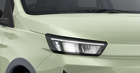 Smart LED Headlamps with DRLs in Tata Tiago EV