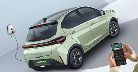 Tata Tiago EV DC Fast Charging