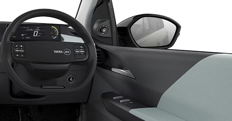 iToggle window controls in Tata Tiago EV
