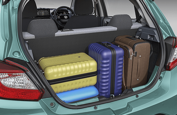 Tata Tiago with 242L Boot Space capacity