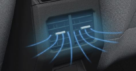 Tata Tiago Rear AC Vents
